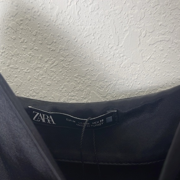 Zara satin midi dress with faux pearl straps - Picture 6 of 9